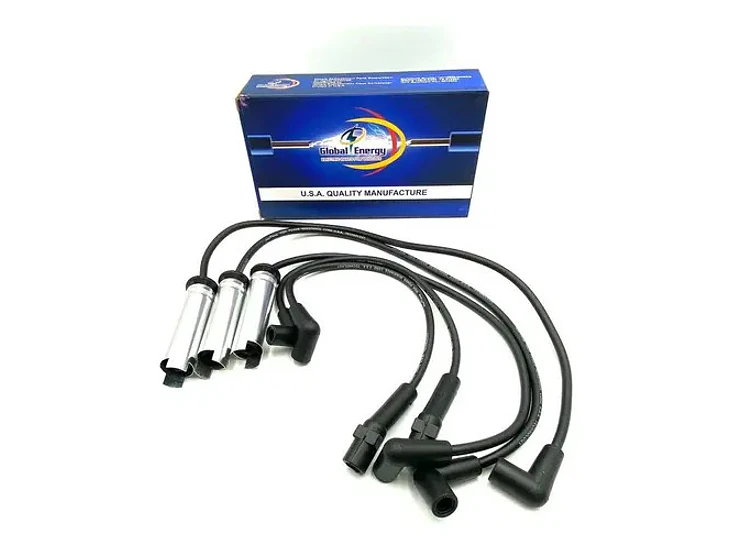 Juego Cables Bujias Daewo Racer Heaven Espero 1.5 1992-1998 Negro 1