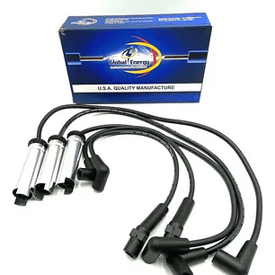 Juego Cables Bujias Daewo Racer Heaven Espero 1.5 1992-1998 Negro