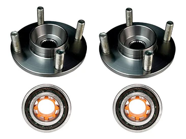 Mazas Ruedas Delanteras + Rodamientos Para Nissan 1.4 90-92 4