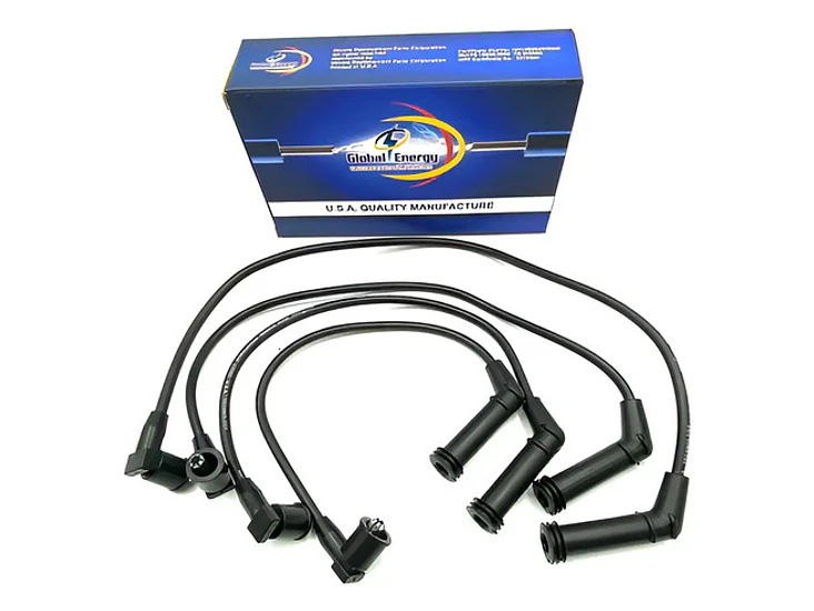 Juego Cables Bujias Para Kia Morning 1.1 2004-2011 G4hg Negro 1