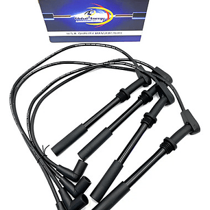 Juego Cables Bujias Chery Face 1.3 2009-2015 Negro