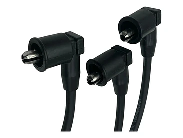 Juego Cables Bujia Para Hyundai Eon 0.8 2012-2019 Negro 4