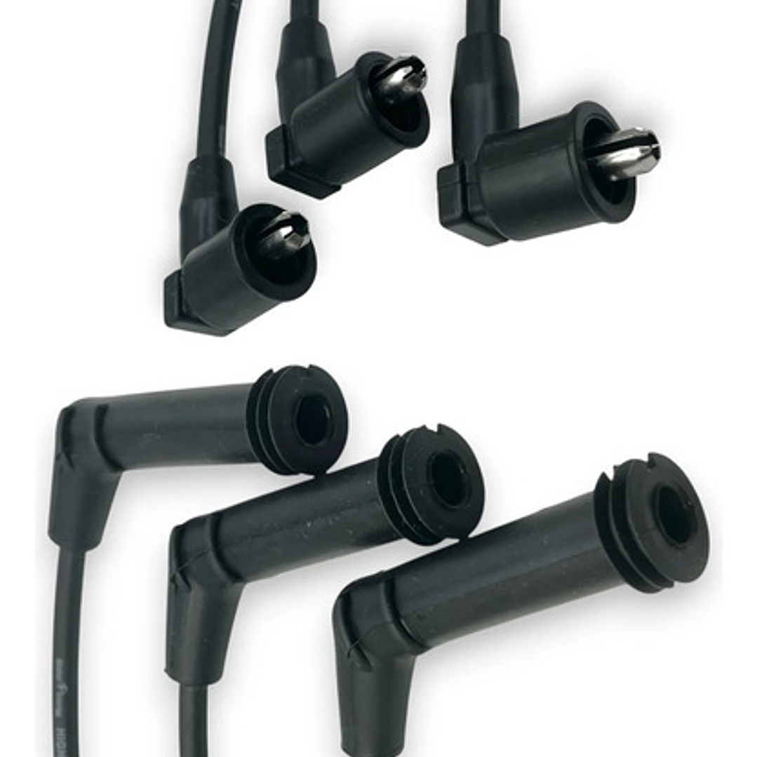 Juego Cables Bujia Para Hyundai Eon 0.8 2012-2019 Negro 3