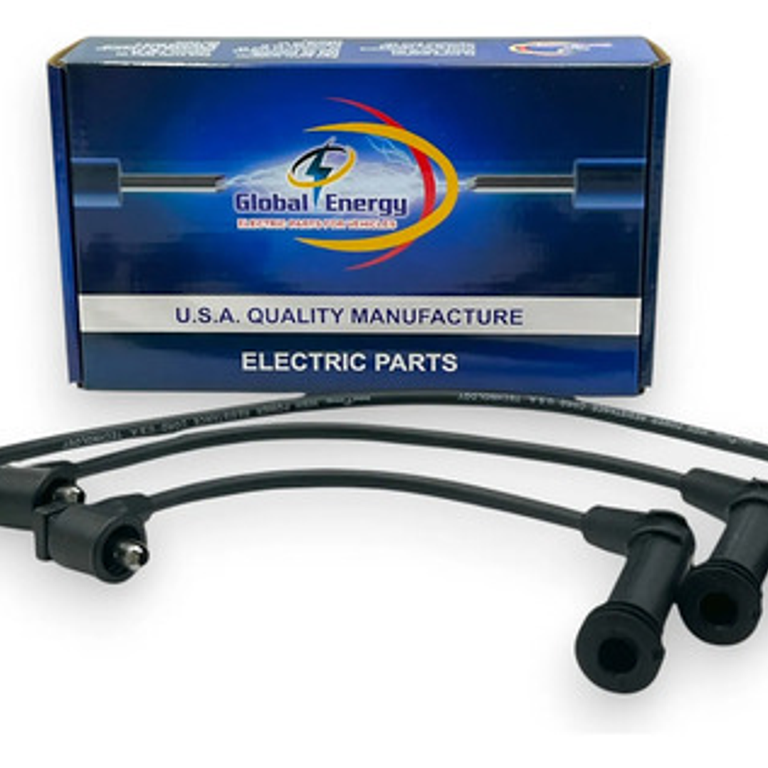 Juego Cables Bujia Para Hyundai Eon 0.8 2012-2019 Negro 2