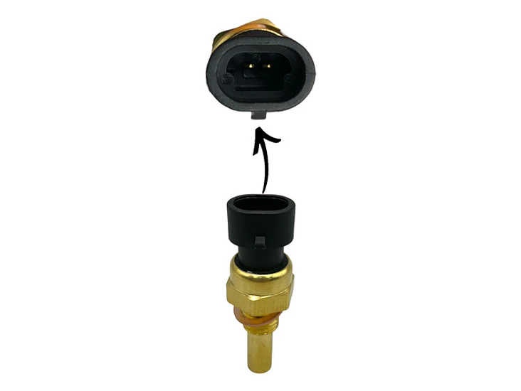 Bulbo Sensor Temp. Para Chevrolet Captiva 2.4 16v 2007-18 4