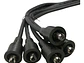 Juego Cables Bujia Chevrolet Luv 2.3 8v 1989-1998 (5 Cables) Negro - Miniatura 5