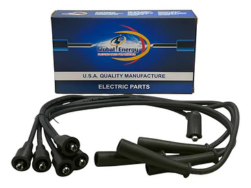 Juego Cables Bujia Chevrolet Luv 2.3 8v 1989-1998 (5 Cables) Negro 1