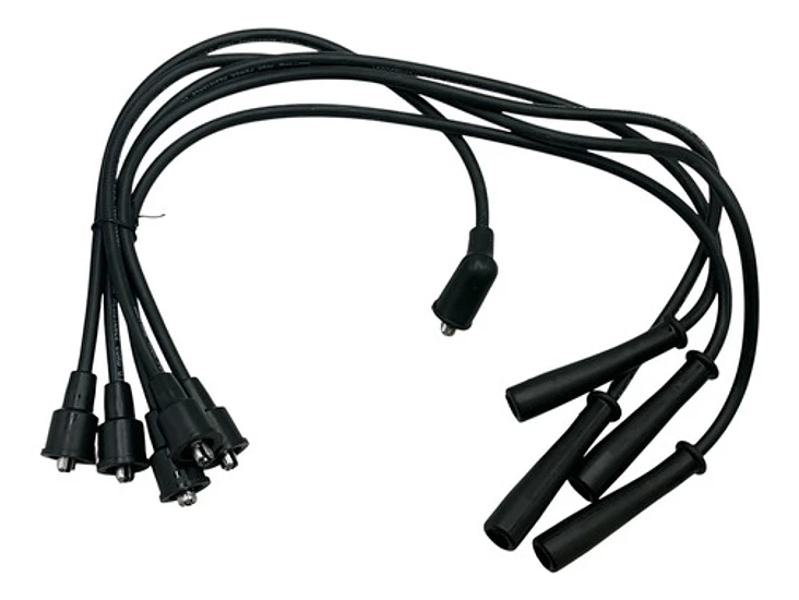 Juego Cables Bujia Chevrolet Luv 2.3 8v 1989-1998 (5 Cables) Negro 2