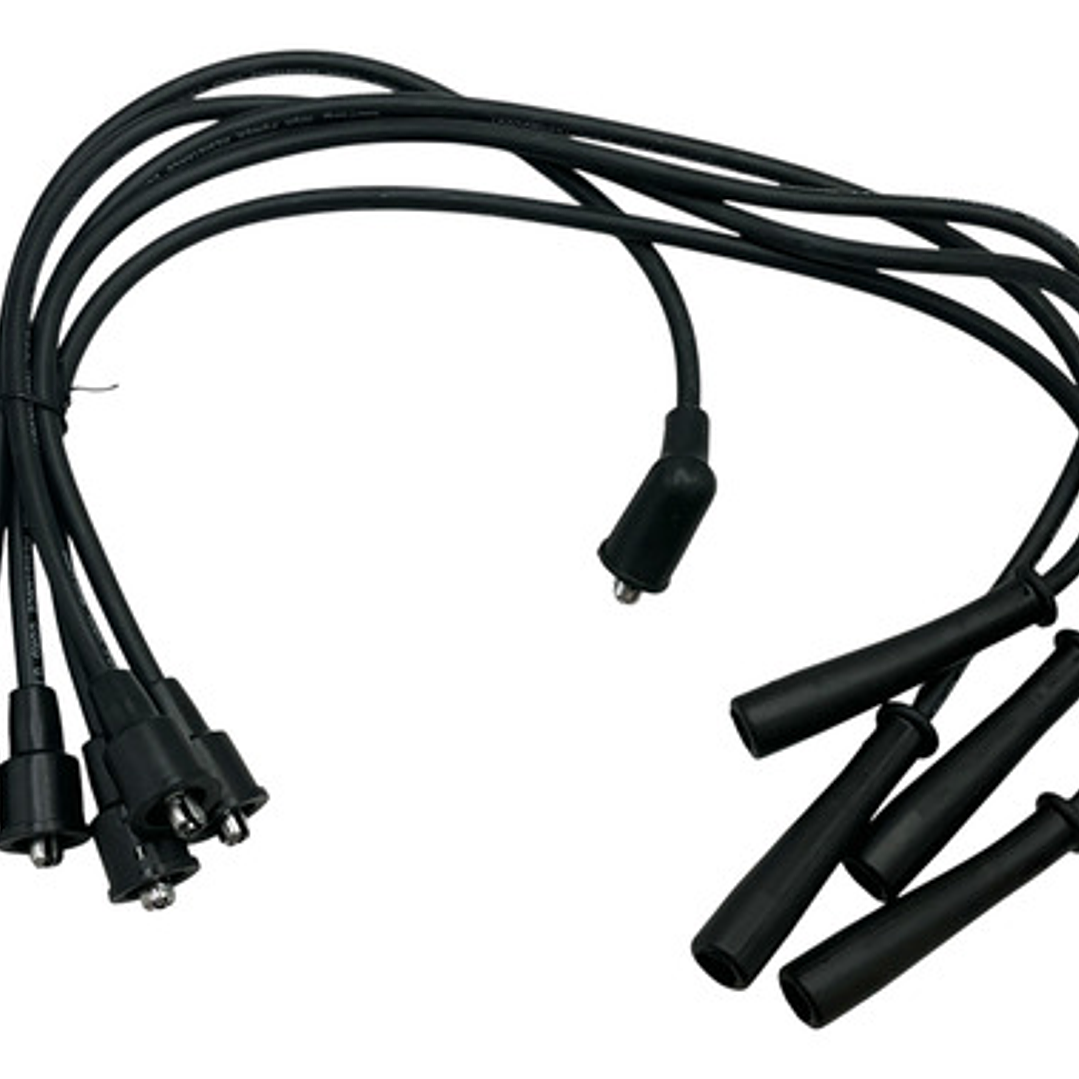 Juego Cables Bujia Chevrolet Luv 2.3 8v 1989-1998 (5 Cables) Negro 2