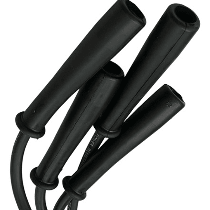 Juego Cables Bujia Chevrolet Luv 2.3 8v 1989-1998 (5 Cables) Negro 3