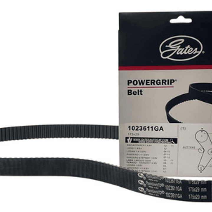 Correa Distribución Jac S5 2.0 2014-2022 Con Turbo 2