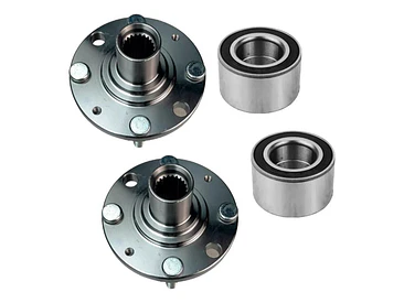 Mazas Ruedas Delan + Rodamiento Chevrolet Spark Gt 2010-2022 2