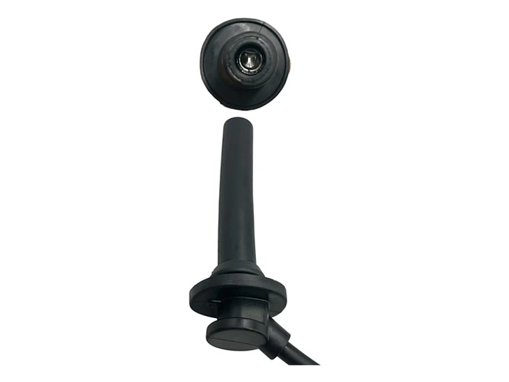 Juego Cables Bujias Para Chery Iq 1.1 2008-2014 (4 Cables) Negro 6