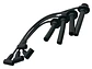 Juego Cables Bujias Para Chery Iq 1.1 2008-2014 (4 Cables) Negro - Miniatura 4