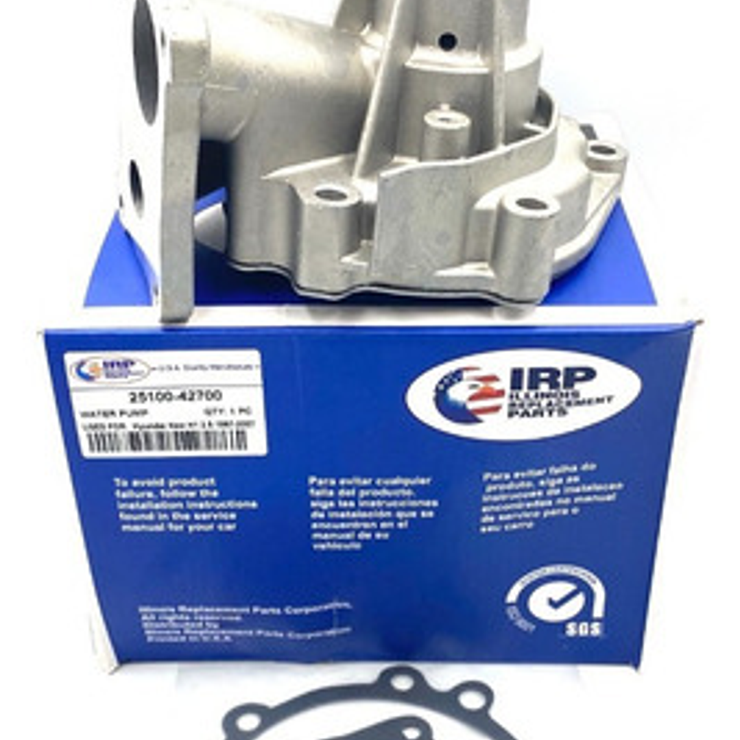 Bomba Agua Hyundai Libero 2.5 8v Diesel 2000-2007 D4bh 2