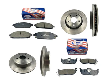 Pastillas + Discos Delant Y Traser Jeep Grand Cherokee 05-11 1