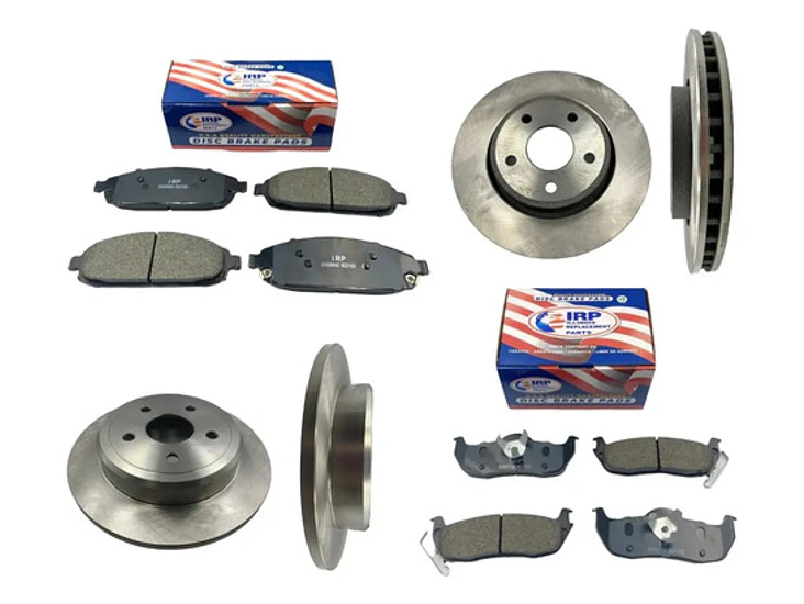 Pastillas + Discos Delant Y Traser Jeep Grand Cherokee 05-11 1