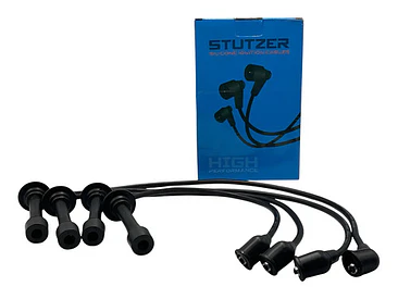 Juego Cable Bujias Mazda Artis 1.8 Bp  95/99 Negro 1
