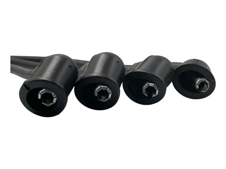 Juego Cable Bujias Mazda Artis 1.8 Bp  95/99 Negro 5