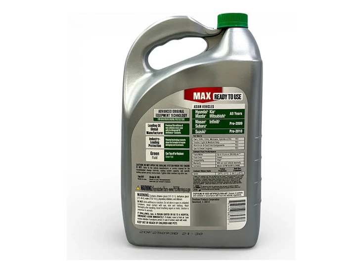 Refrigerante Anticongelante Prestone Asiático Verde 50/50 Verde 4