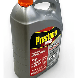 Anticongelante Y Refrigerante Prestone Max 50/50 Naranja Naranja