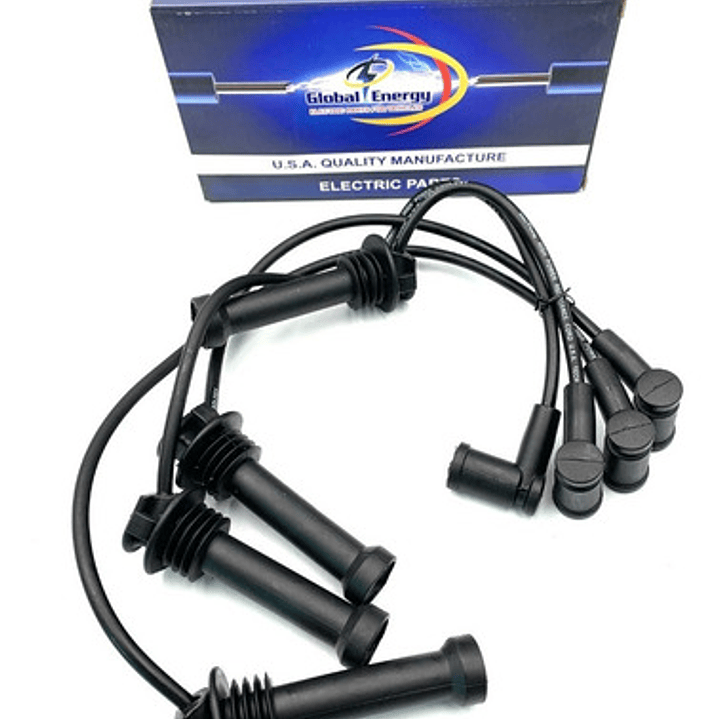 Juego Cables Bujias Ford Fiesta 1.6 2011-2019 Sigma Negro 2