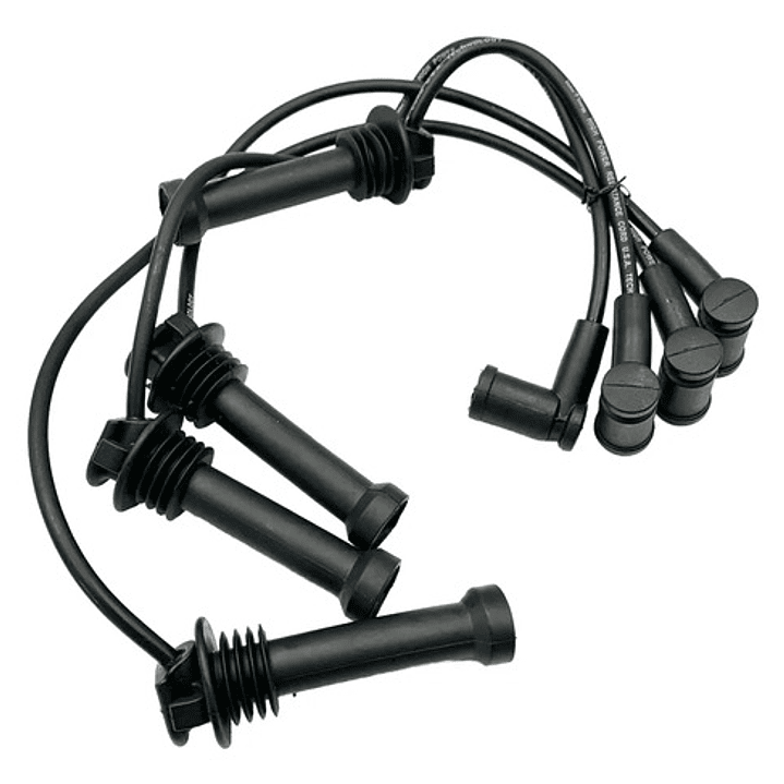 Juego Cables Bujias Ford Fiesta 1.6 2011-2019 Sigma Negro 1