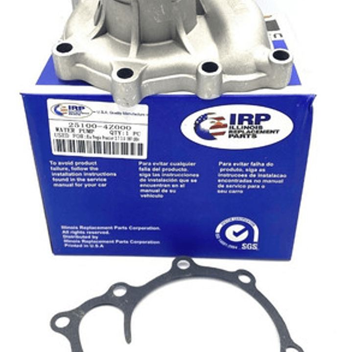 Bomba Agua Kia Besta 3.0 8v Diesel 2001-2007 Jt 3