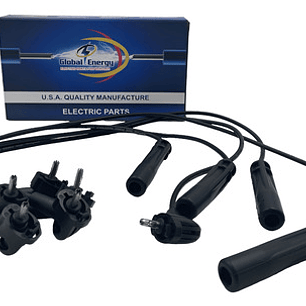 Juego Cables Bujia Toyota Hilux 2.4 1993-2000  Negro