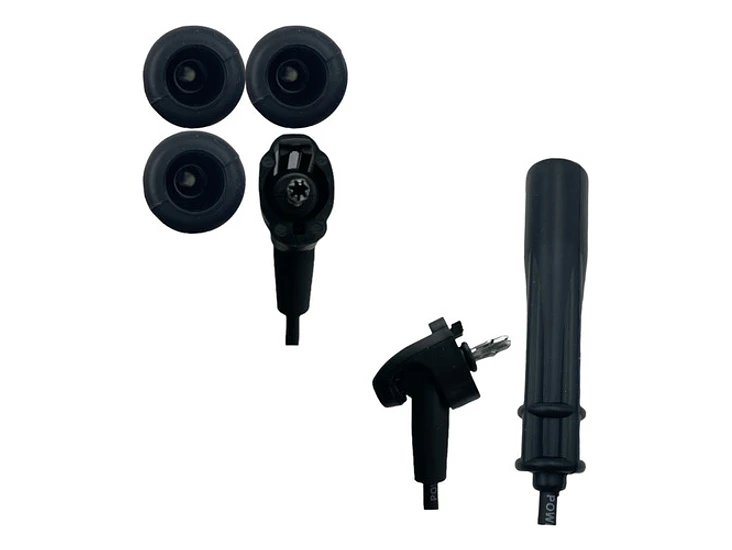 Juego Cables Bujia Toyota Hilux 2.4 1993-2000  Negro 4