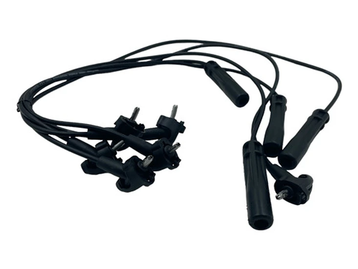 Juego Cables Bujia Toyota Hilux 2.4 1993-2000  Negro 2