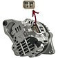Alternador Para Nissan V16 1.4 1990-1992 - Miniatura 4
