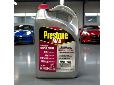 Prestone Antifreeze Coolant 50/50 Rosado 3.78 Litros Rosa 3