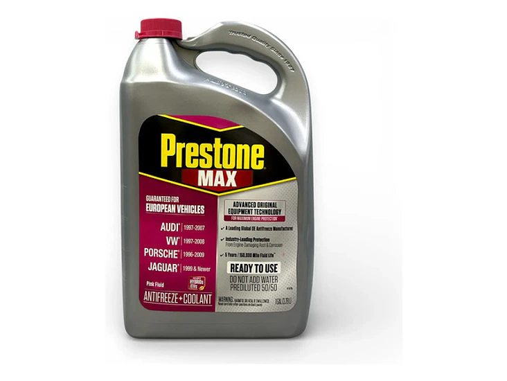 Prestone Antifreeze Coolant 50/50 Rosado 3.78 Litros Rosa 2