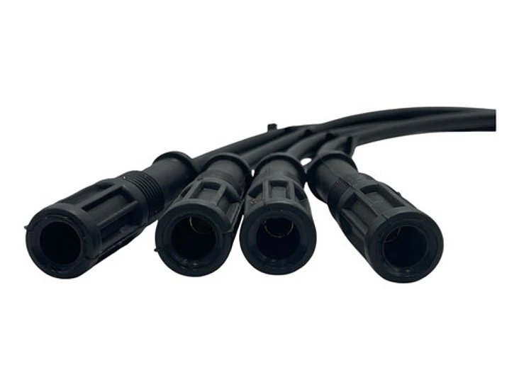 Juego Cable Bujias Fiat Strada 1.3 2000-2007 Negro 4