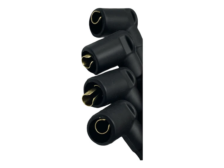 Juego Cable Bujias Fiat Strada 1.3 2000-2007 Negro 5