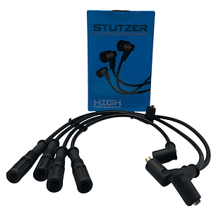 Juego Cable Bujias Fiat Strada 1.3 2000-2007 Negro