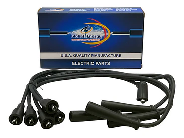 Juego Cables Bujia Chevrolet Luv 1.6 8v 1989-1993 (5 Cables) Negro 1