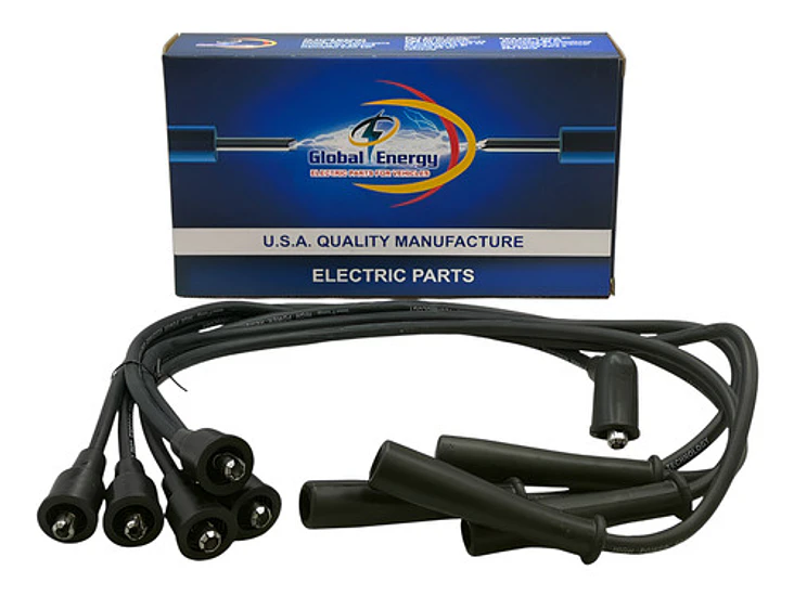 Juego Cables Bujia Chevrolet Luv 1.6 8v 1989-1993 (5 Cables) Negro 1