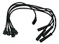 Juego Cables Bujia Chevrolet Luv 1.6 8v 1989-1993 (5 Cables) Negro - Miniatura 4