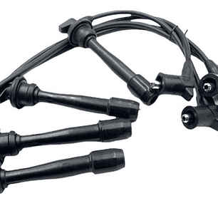 Juego Cable Bujia Hyundai Matrix 1.6 1.8 2002-2007 Negro