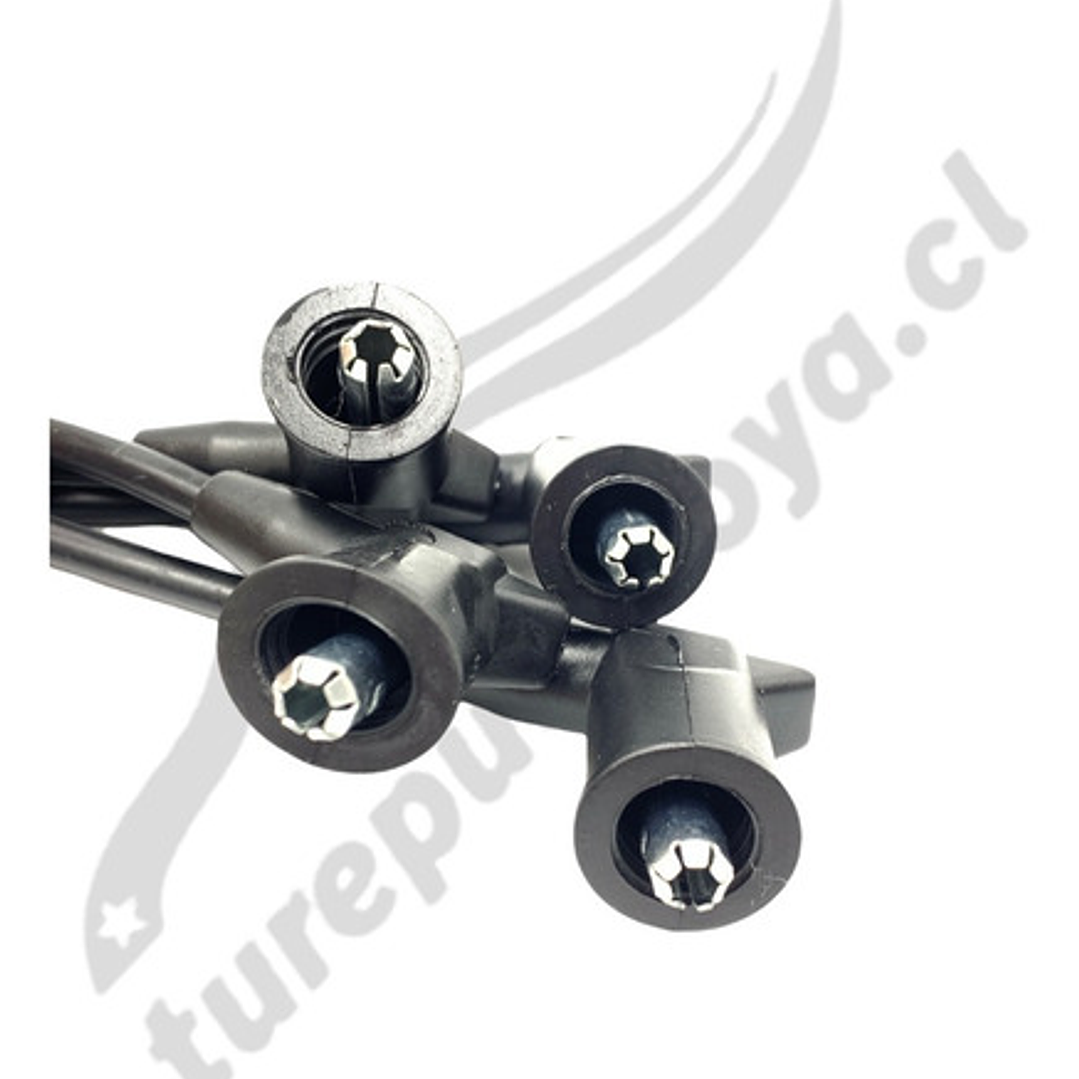 Juego Cable Bujia Hyundai Matrix 1.6 1.8 2002-2007 Negro 5