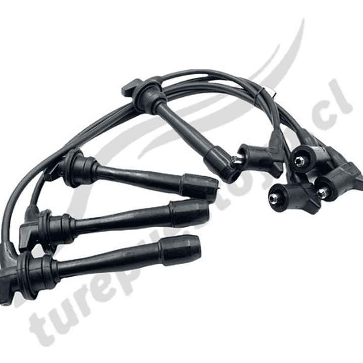 Juego Cable Bujia Hyundai Matrix 1.6 1.8 2002-2007 Negro 2