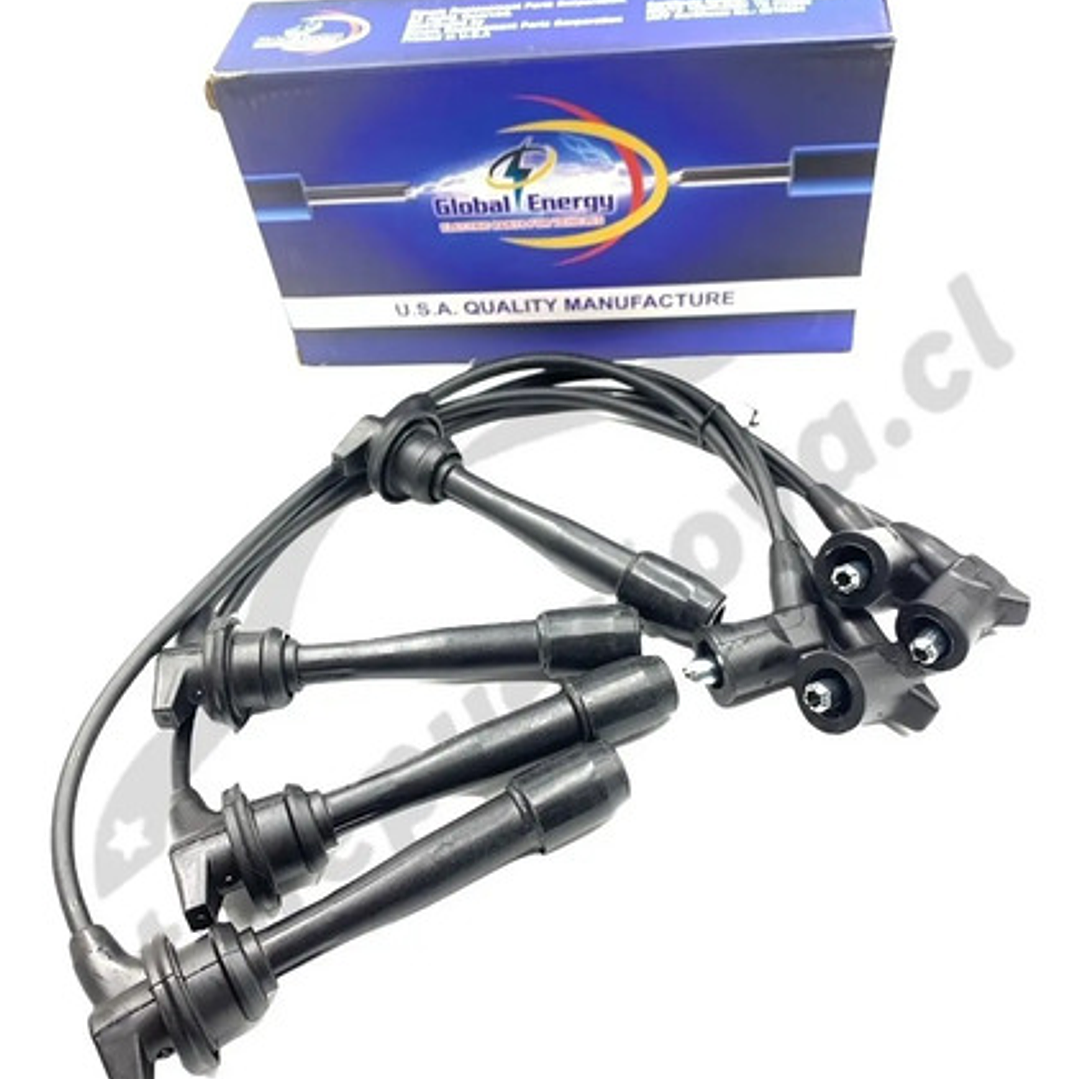 Juego Cable Bujia Hyundai Matrix 1.6 1.8 2002-2007 Negro 4