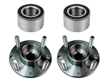 Mazas Ruedas Delante + Rodamiento Chevrolet Aveo 2004 - 2016 4