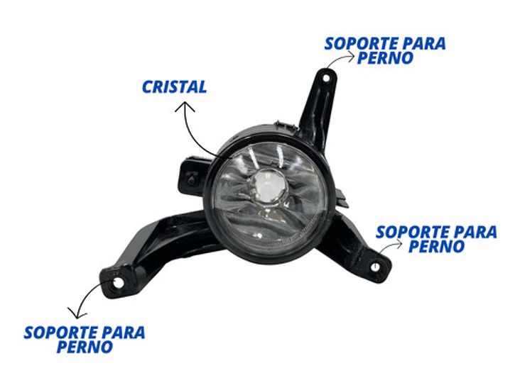 Neblinero Derecho Para Chevrolet Sail 1.4 2011-2017 3