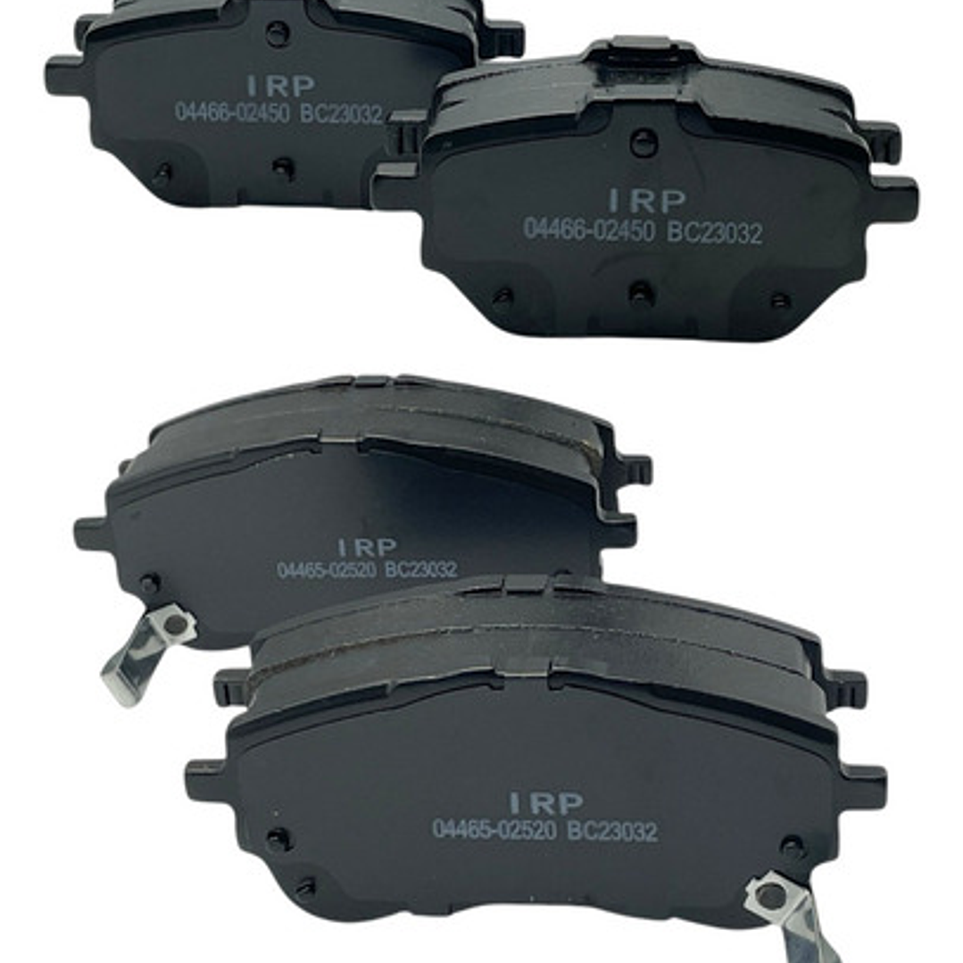 Pastillas Freno Delantera Y Trasera Para Corolla Sedan 2.0 1