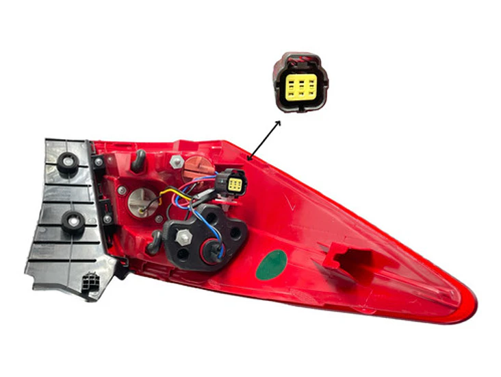 Farol Trasero Derecho Para Jac S2 1.5 2016 - 2020 Derecho/pasajero 4