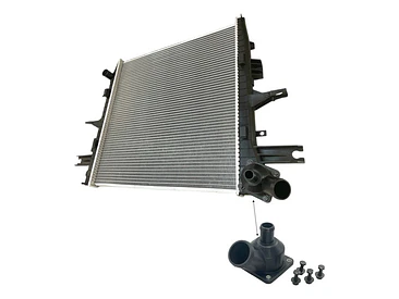 Radiador Motor Para Mahindra Scorpio 2.2 2010-2018 1