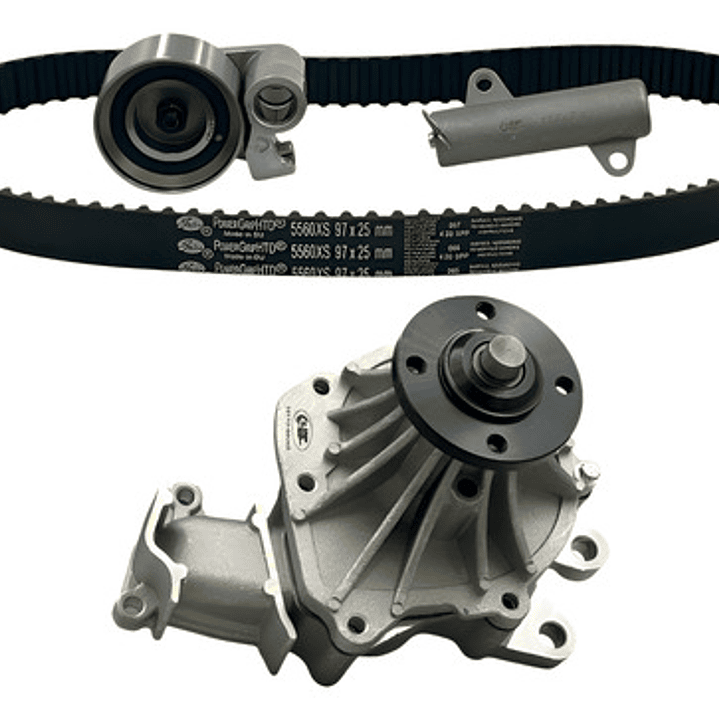 Kit Distribución + Bomba Agua Para Hilux 2.5 2005-2015 1